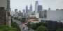 The view of Center City Philadelphia from Temple’s Main Campus.