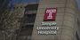 The façade of Temple University Hospital.