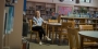 Chera Kowalski, a Temple graduate, inside McPherson Square Library.