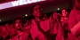New Temple students clap during a post-Convocation pep rally