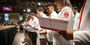 A photo from a White Coat ceremony.