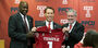 Arthur Johnson, K.C. Keeler and President John Fry pictured.