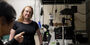 Kallie Willets pictured in her lab.