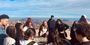 Image of students on Table Mountain.