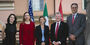 Temple university leaders at the opening of Temple Rome's new location