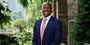 President-elect Wingard standing on Temple's Main Campus