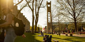 Students on Main Campus.