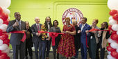 The opening of the Maurice H. Kornberg School of Dentistry dental clinic