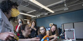 Individuals participating in adaptive gaming