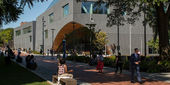 exterior of Charles Library