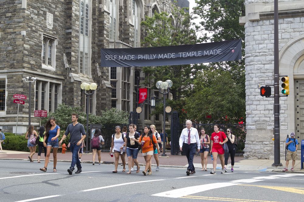 Temple university careers image
