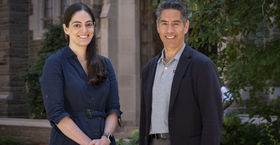 Farrah Al-Mansoor and Ken Kaiser pictured.