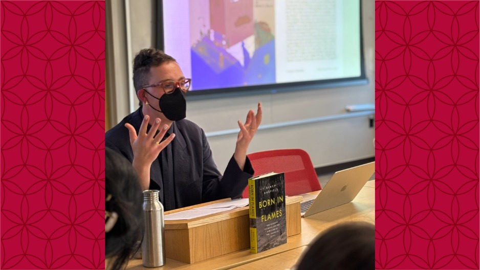 Bench Ansfield presents on Born in Flames